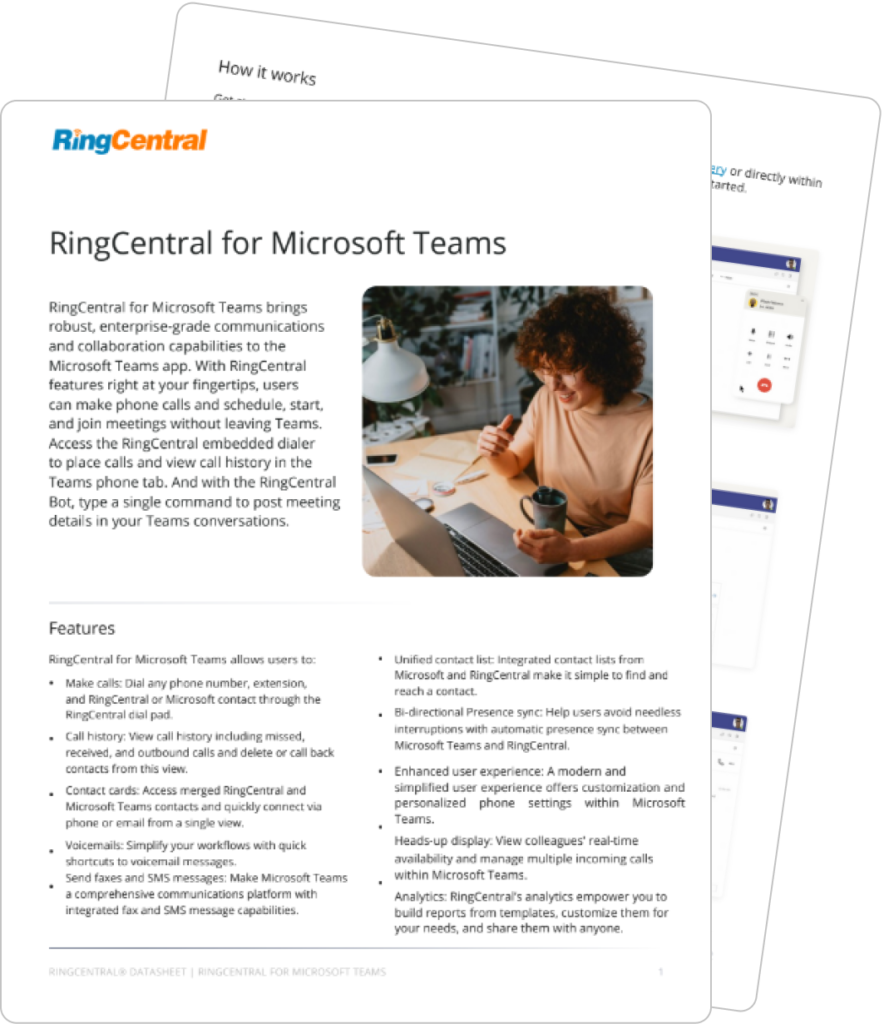 RingCentral for Microsoft Teams