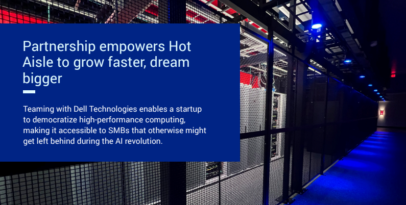 Partnership empowers HotAisle to grow faster, dreambigger