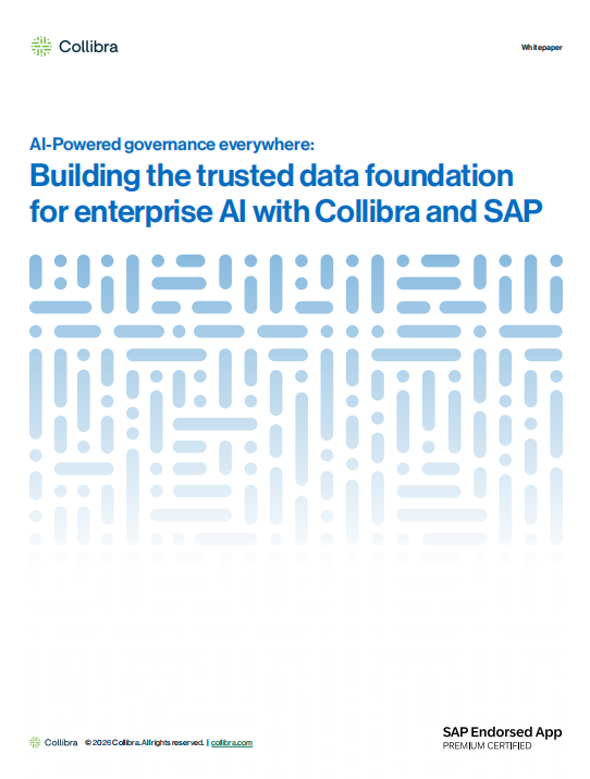 Building the trusted data foundation