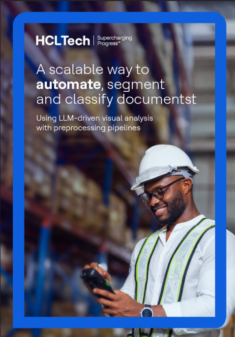 A scalable way to automate, segment and classify documentst